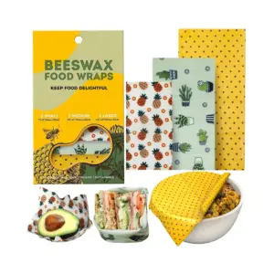 Organic Eco Friendly Durable Sustainable Biodegradable Beeswax Food Wrap Custom Print Washable 1s1m1l Fda Lfgb Gots Approved - Buy Beeswax Wrap
beeswax Food Wrap
beeswax Food Wrapper
beeswax Wrap Beeswax Food Wrap Beeswax Food Wraps Bee's Wrap Beeswax Wipes Organic Cotton Food Wraps Beeswax Food Wrapper Sustainable Beeswax Wraps Cotton Food Storage Custom Print Sustainable Beeswax Wrap Sustainable Kitchen Zero Waste Wrap Eco-friendly Biodegradable Beeswax Wrap S M L Assorted Pack Beeswax Wrap Gots Certified Product on Alibaba.com